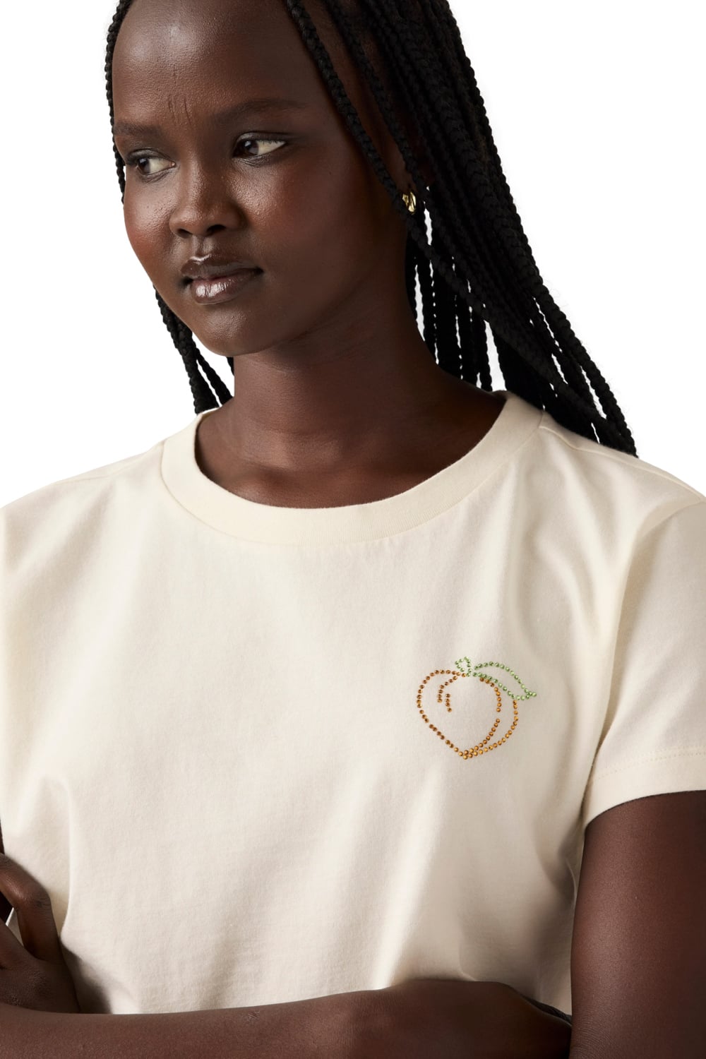 POLERA MUJER GRAPHIC BOXY TSHIRT BLANCO LEVIS A8804-0062 - 3