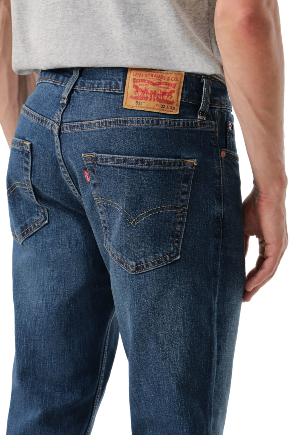 JEANS HOMBRE 511 SLIM AZUL LEVIS 04511-6437 - 4