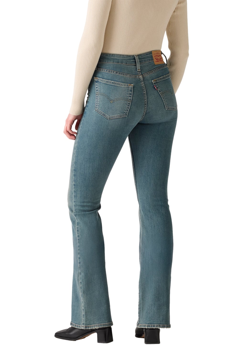 JEANS MUJER 726 HR FLARE CELESTE LEVIS A3410-0124 - 3