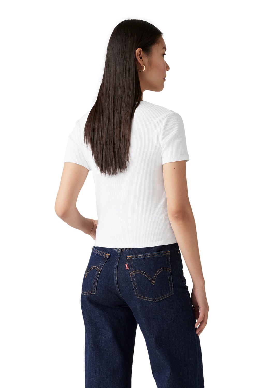 POLERA MUJER MUSE TEE BLANCO LEVIS A8782-0012 - 2