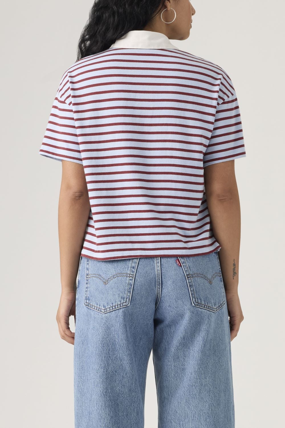 POLERA MUJER ARIES RUBGY POLO CELESTE LEVIS 004GQ-0001 - 2