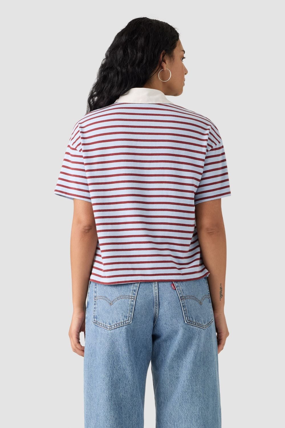 POLERA MUJER ARIES RUBGY POLO CELESTE LEVIS 004GQ-0001 - 4