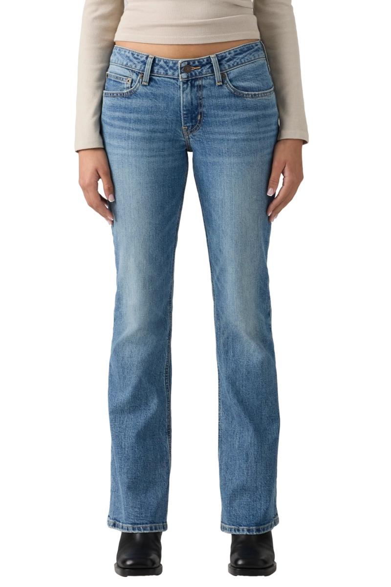 JEANS MUJER LOW SLIM BOOCUT AZUL LEVIS 006KC-0002 - 1