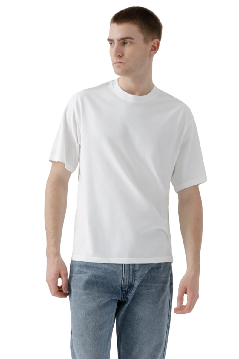 POLERA HOMBRE CROPPED TEE BLANCO LEVIS 0049F-0001 - 1