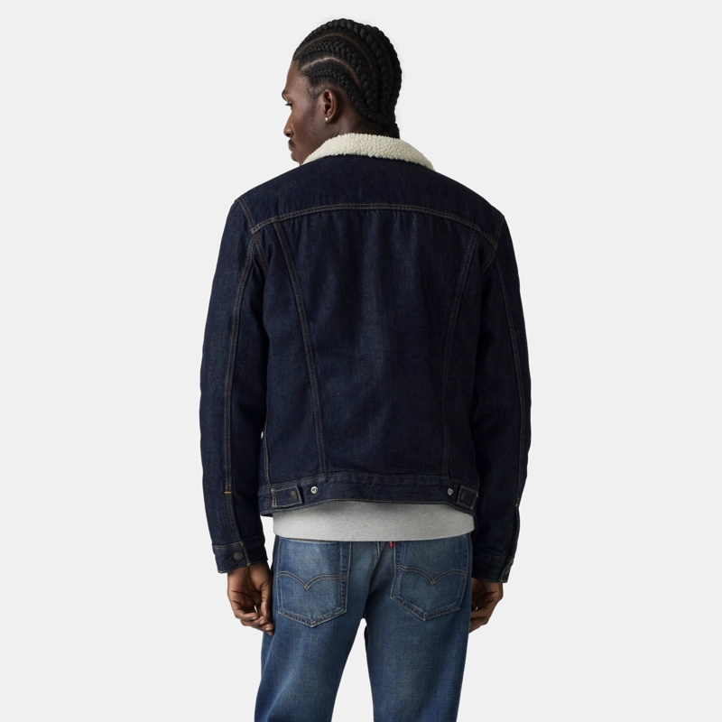 CHAQUETA HOMBRE TYPE 3 SHERPA TRUCKER AZUL LEVIS 16365-0285 - 2