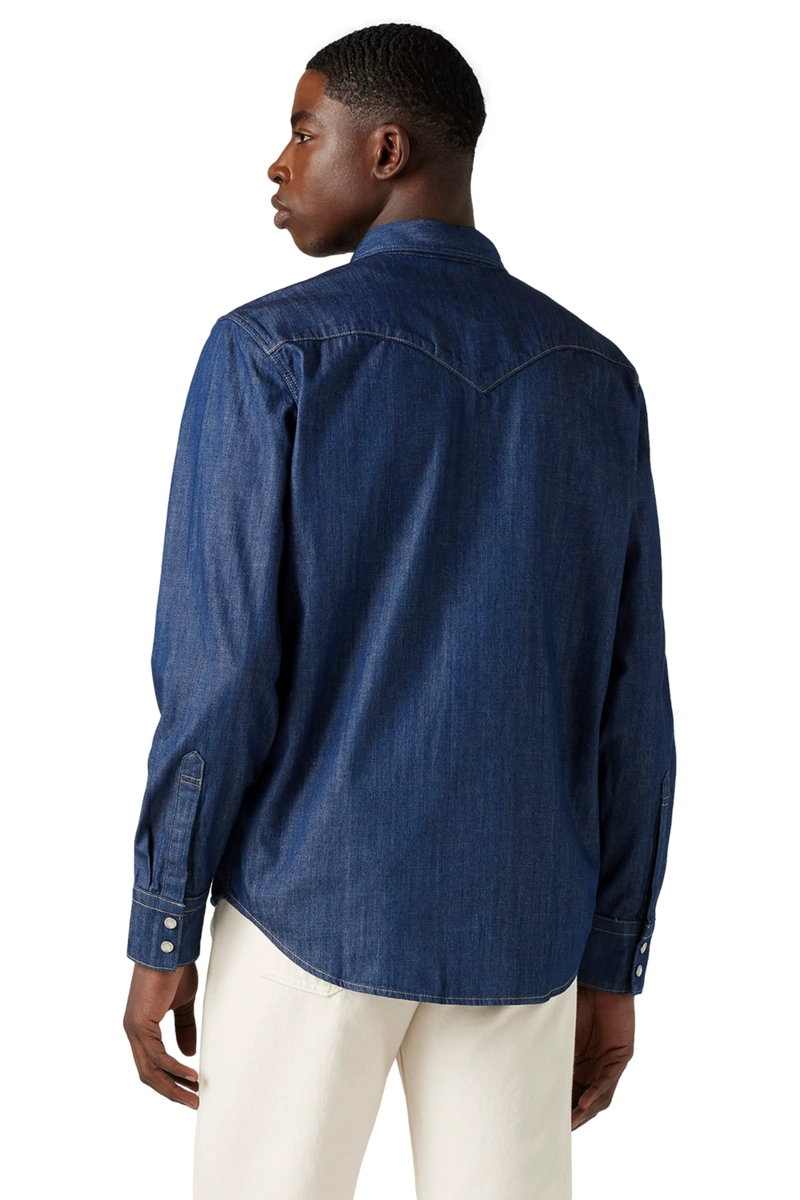 CAMISA HOMBRE BARSTOW WESTERN STANDARD AZUL LEVIS 85744-0000 - 2