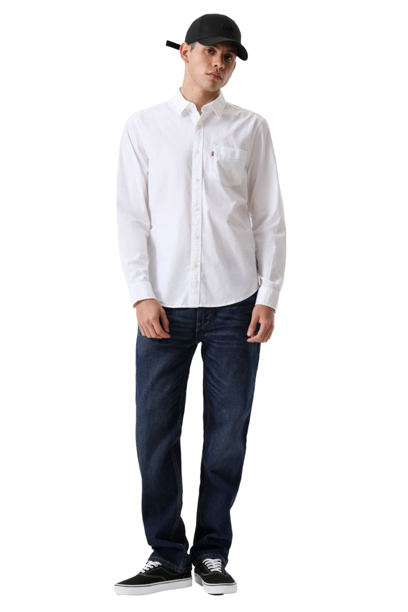 CAMISA HOMBRE CLASSIC 1 PKT STANDARD BLANCO LEVIS 85748-0001 - 4