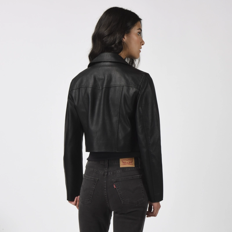 CHAQUETA MUJER CROPPED MOTO NEGRO LEVIS 59544-0712 - 3