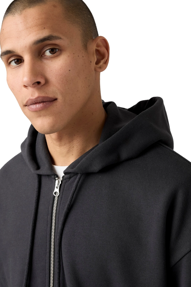 POLERON HOMBRE CROPPED FULL ZIP NEGRO LEVIS 004GY-0000 - 4