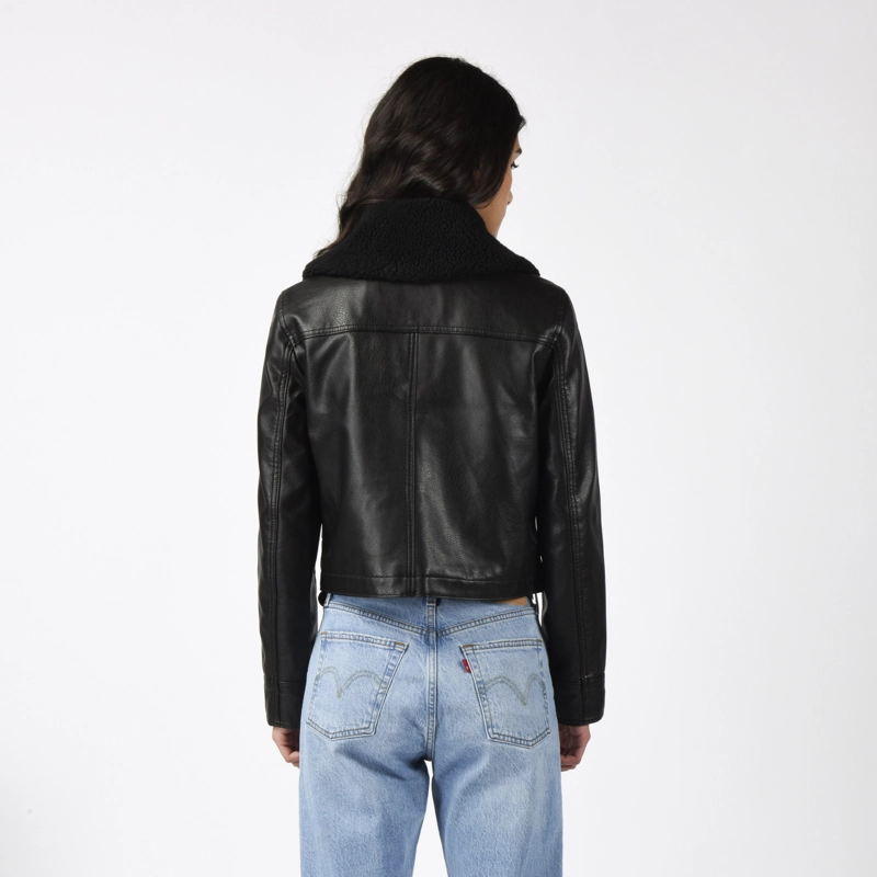CHAQUETA MUJER VINTAGE AVIATOR SHERPA CAFE  LEVIS 59544-0736 - 3