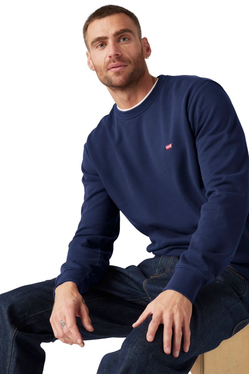 SWEATER HOMBRE CLASSIC AZUL LEVIS 0002E-0002 - 4