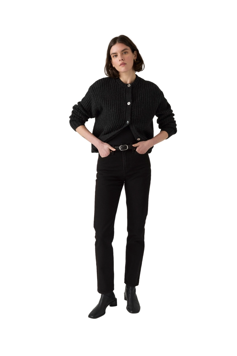 JEANS MUJER WEDGIE SLIM NEGRO LEVIS 003NE-0000 - 4