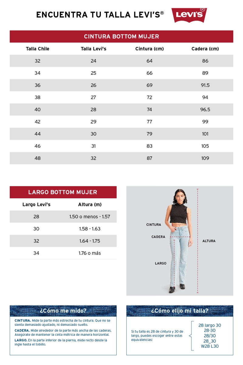 JEANS MUJER WEDGIE SLIM NEGRO LEVIS 003NE-0000 - 5