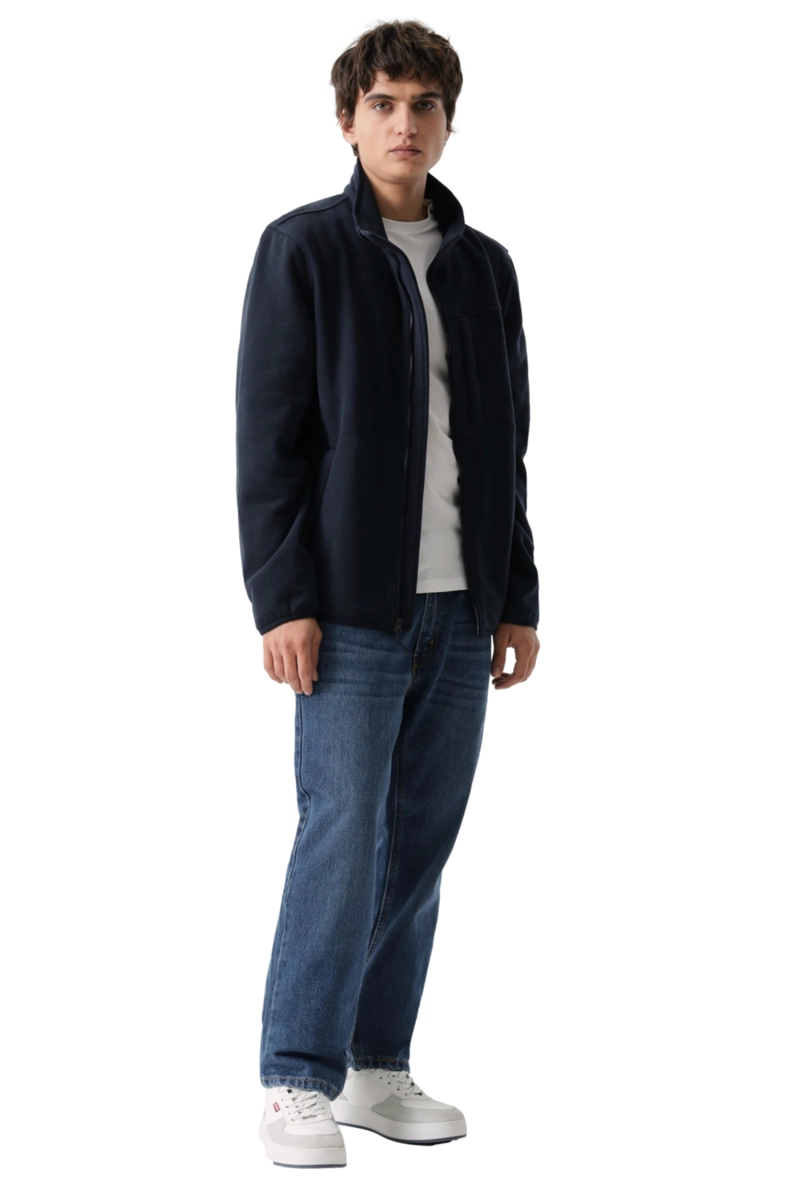 CHAQUETA HOMBRE POLAR FLEECE ZIP JKT AZUL LEVIS 59491-0558 - 4