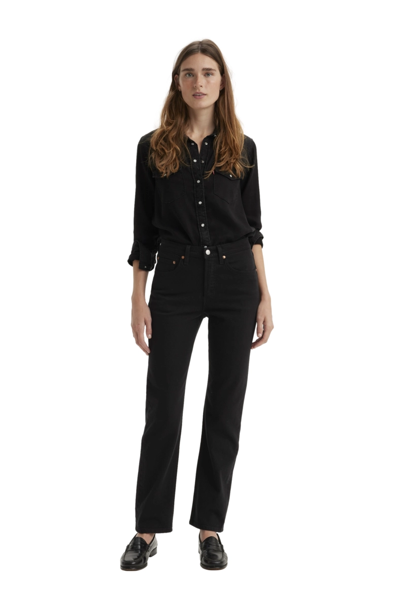 JEANS MUJER 501 NEGRO LEVIS 12501-0548 - 4