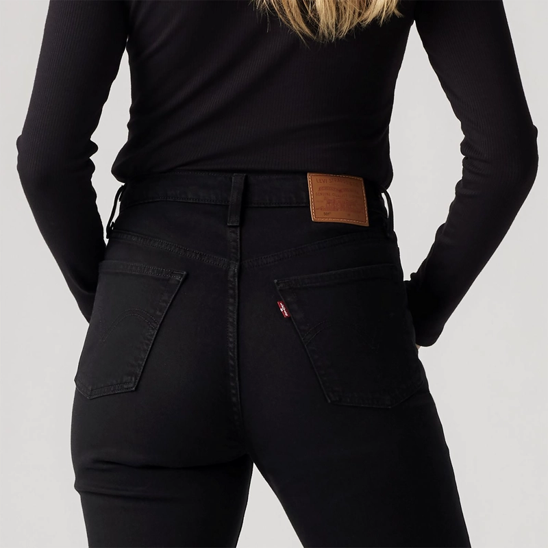JEANS MUJER 501 NEGRO LEVIS 12501-0548 - 5
