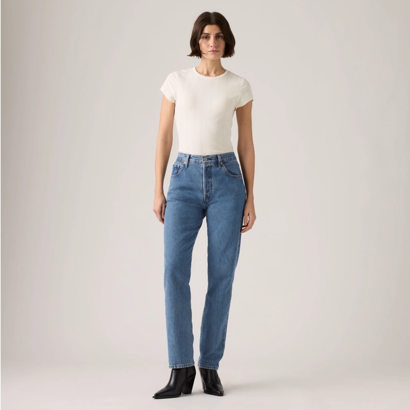 JEANS MUJER 501 AZUL LEVIS 12501-0438 - 2