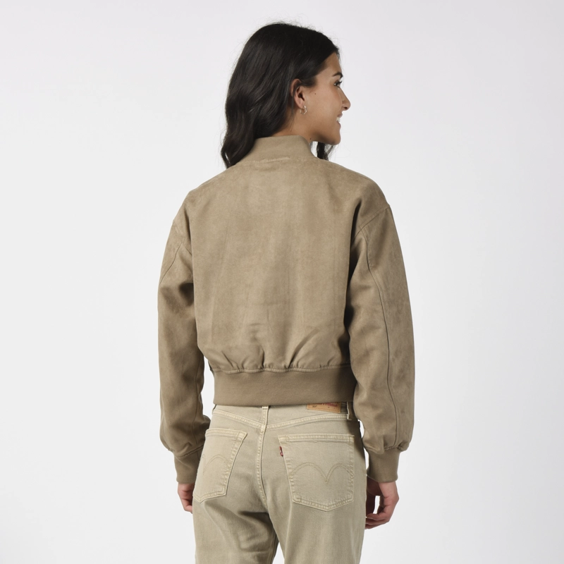 CHAQUETA MUJER CROPPED VARSITY BOMBER CAFE  LEVIS 59544-0733 - 3