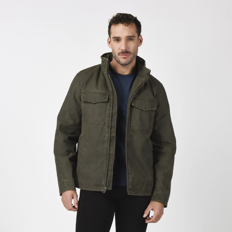 CHAQUETA HOMBRE MILITARY VERDE LEVIS 59491-0548 - 1