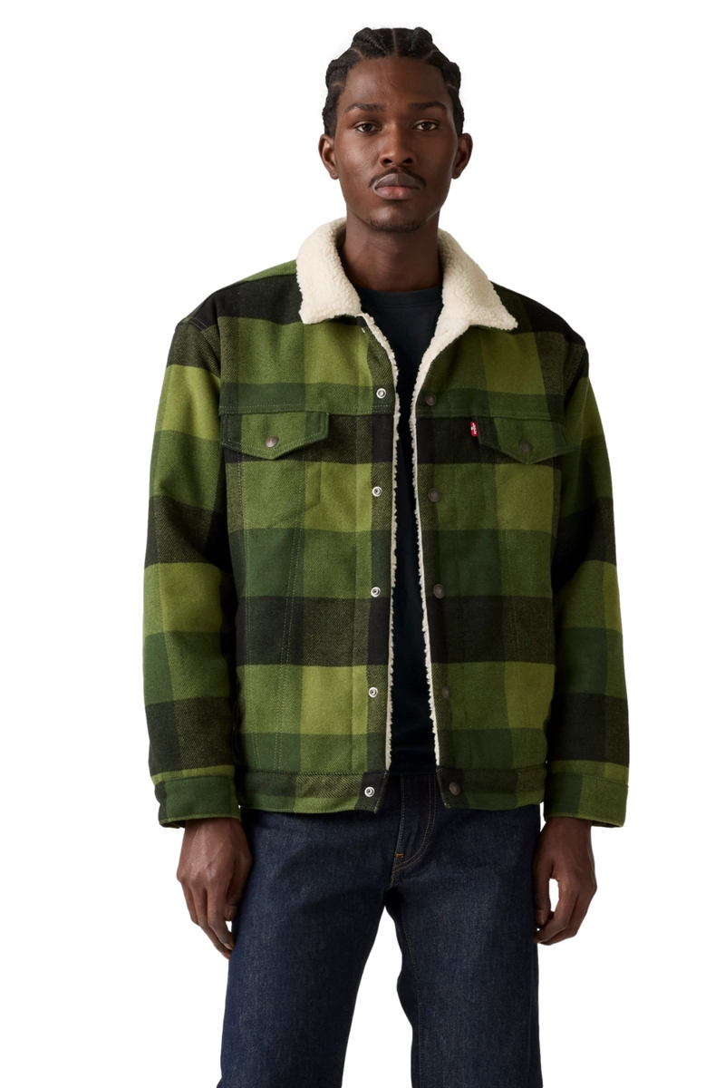 CHAQUETA HOMBRE RELAXED FIT PLAID VERDE LEVIS A6030-0010 - 1