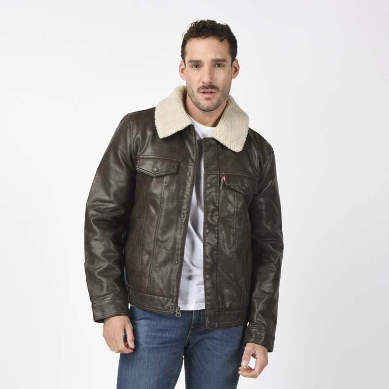 CHAQUETA HOMBRE SHERPA COLLAR CAFE  LEVIS 59491-0564 - 1