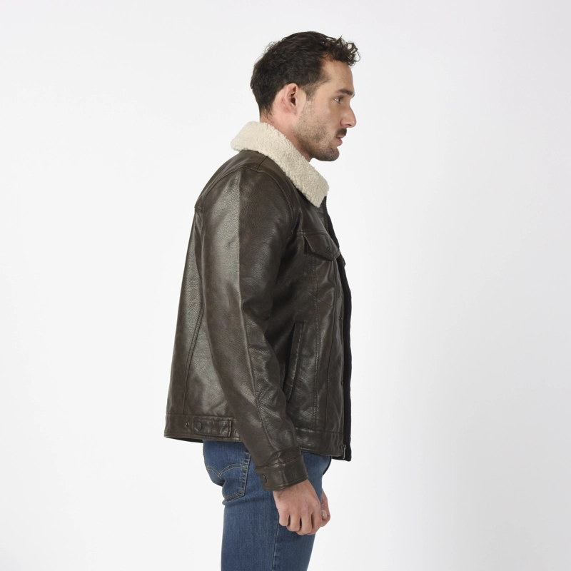 CHAQUETA HOMBRE SHERPA COLLAR CAFE  LEVIS 59491-0564 - 2
