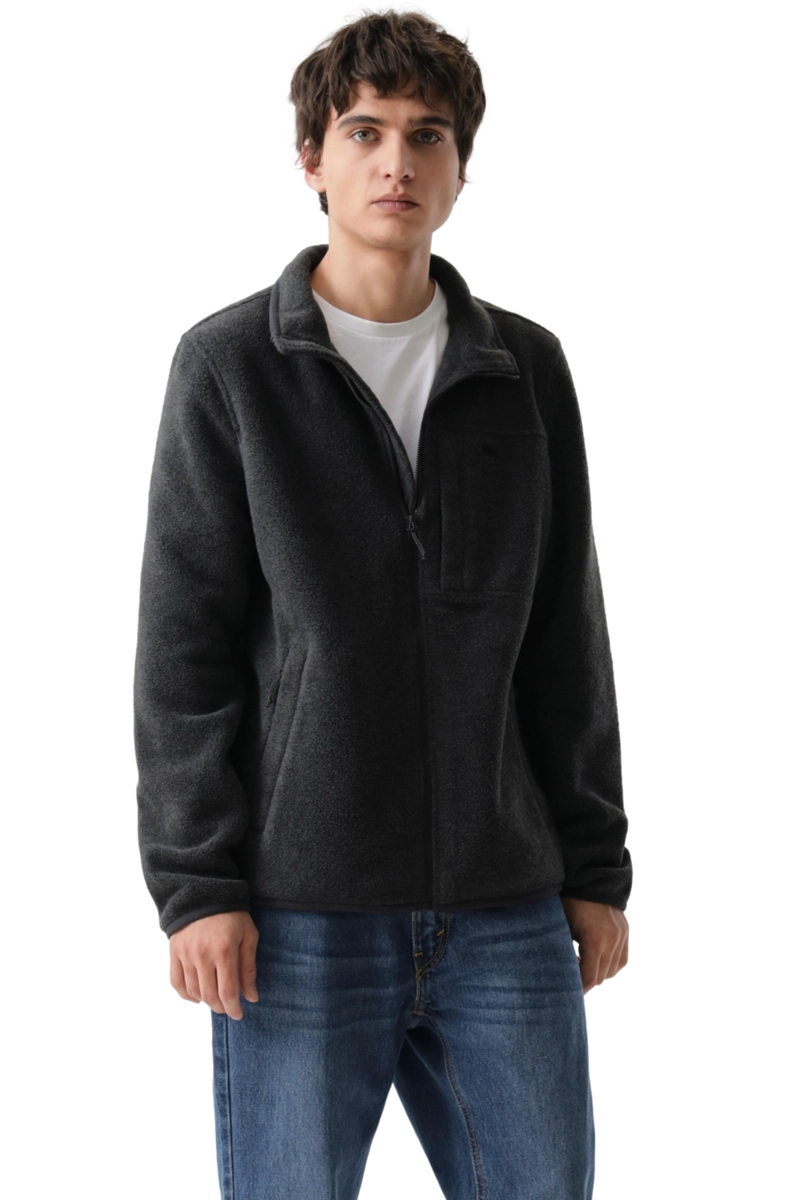 CHAQUETA HOMBRE POLAR FLEECE ZIP JKT GRIS LEVIS 59491-0557 - 1