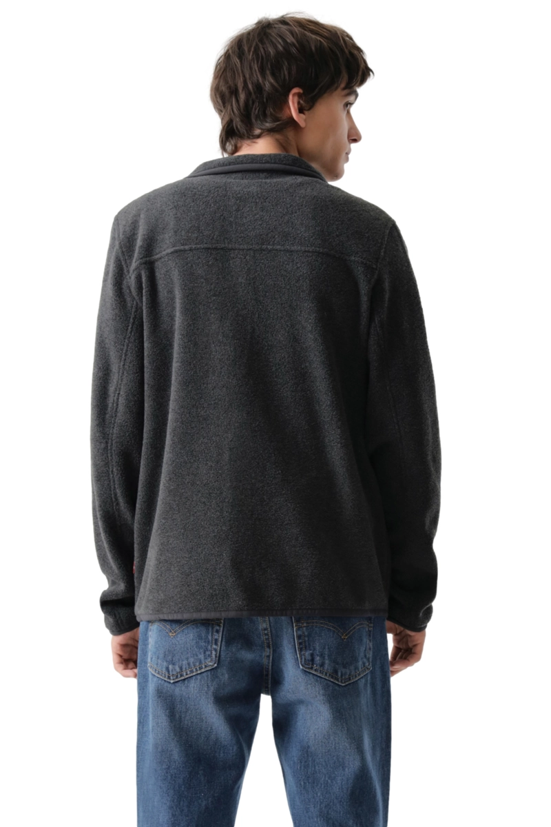 CHAQUETA HOMBRE POLAR FLEECE ZIP JKT GRIS LEVIS 59491-0557 - 3