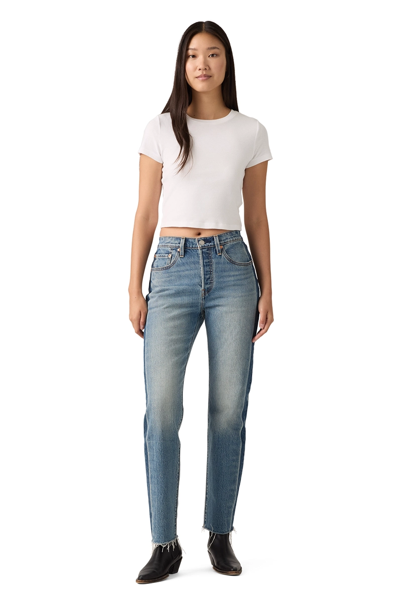 JEANS MUJER 501 JEANS FOR WOMEN AZUL LEVIS 12501-0641 - 4