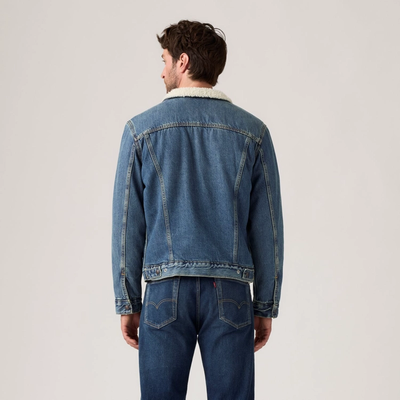 CHAQUETA HOMBRE TYPE 3 SHERPA TRUCKER AZUL LEVIS 16365-0292 - 2