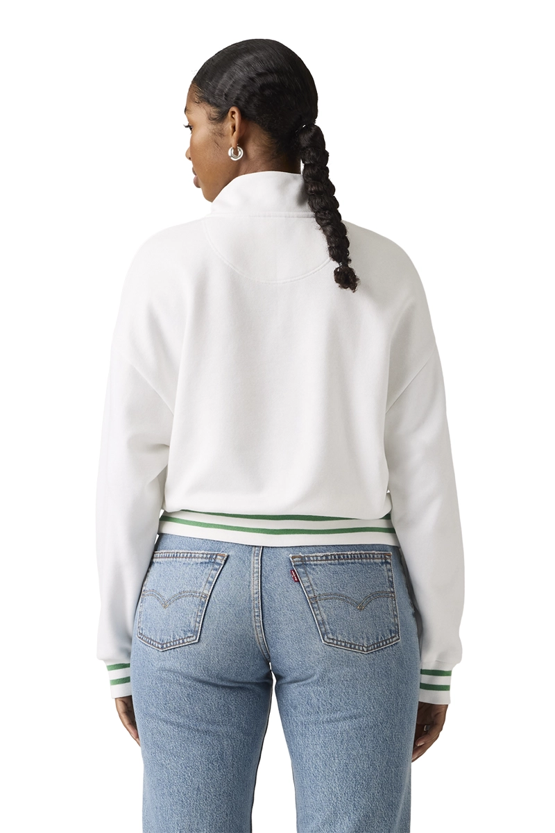 POLERON MUJER GR EVERYDAY 1/4 ZIP BLANCO LEVIS 005OX-0003 - 2
