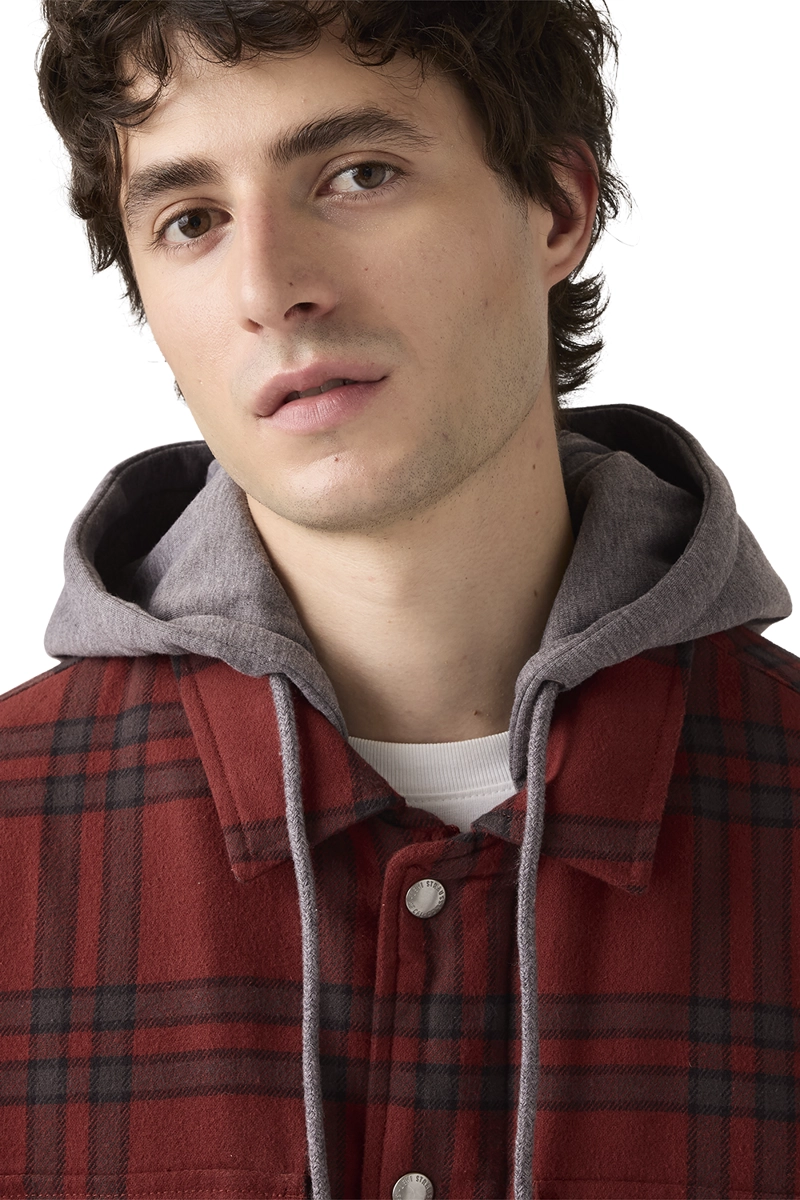 CHAQUETA HOMBRE SHERPA FLANNEL CAFE  LEVIS 003AZ-0001 - 4