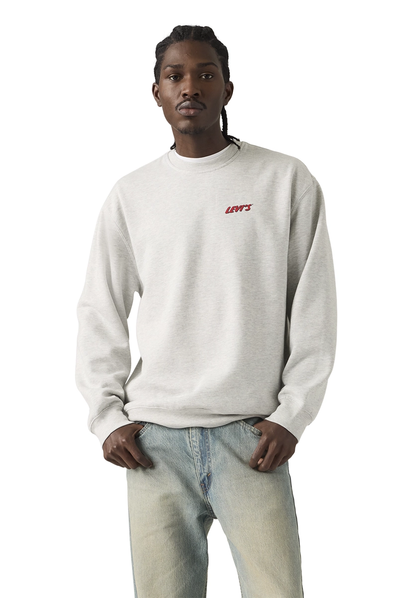 POLERON HOMBRE RELAXD GRAPHIC CREW GRIS LEVIS 38712-0489 - 1