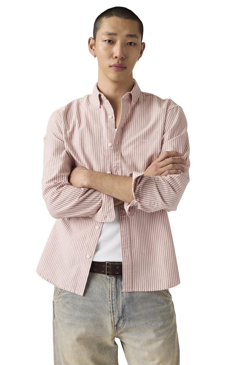 CAMISA HOMBRE AUTHENTIC BUTTON DOWN ROSADO LEVIS A7210-0055 - 4