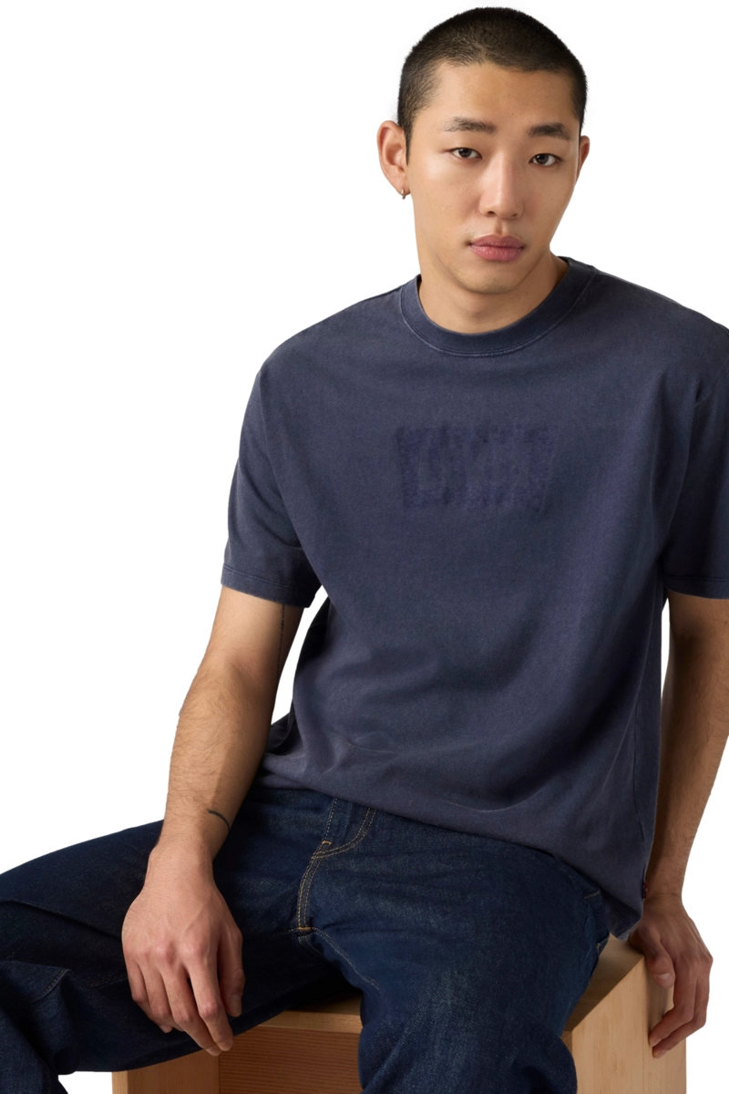 POLERA HOMBRE VINTAGE FIT GRAPHIC TEE AZUL LEVIS 87373-0409 - 3