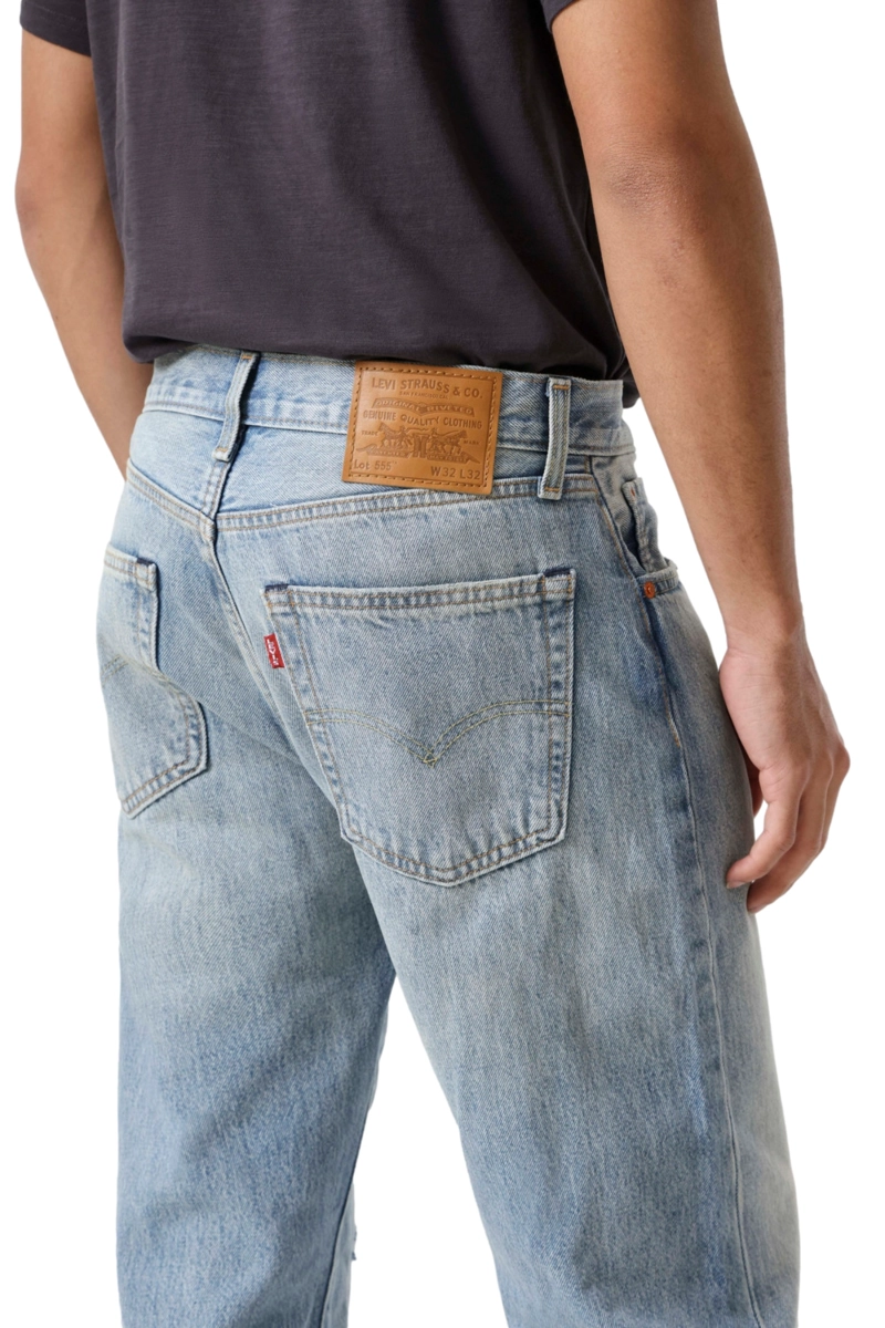 JEANS HOMBRE 555 RELAXED STRAIGHT CELESTE LEVIS 000LO-0054 - 5