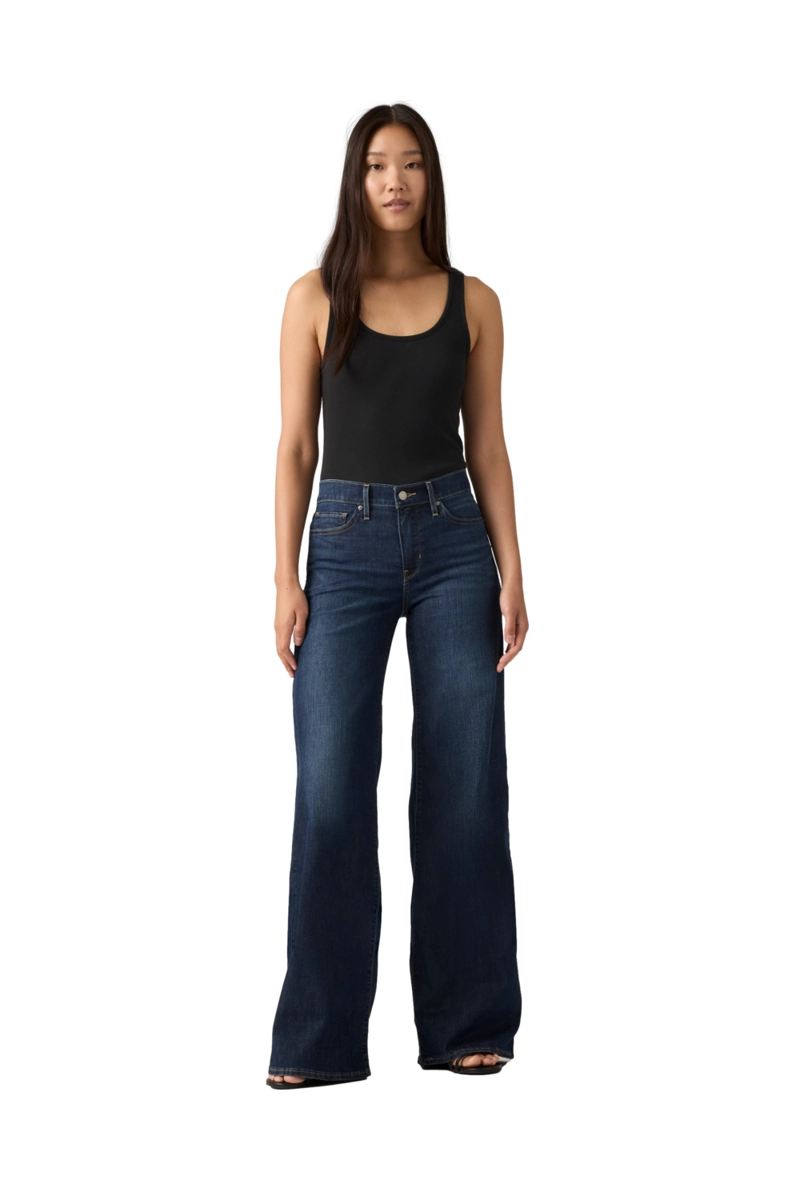 JEANS MUJER 318 SHAPING WIDE LEG AZUL LEVIS 001PZ-0014 - 4