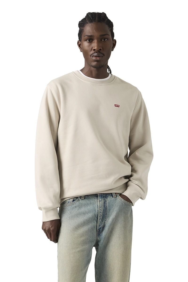 POLERON HOMBRE CORE CREW BEIGE LEVIS 34257-0074 - 1