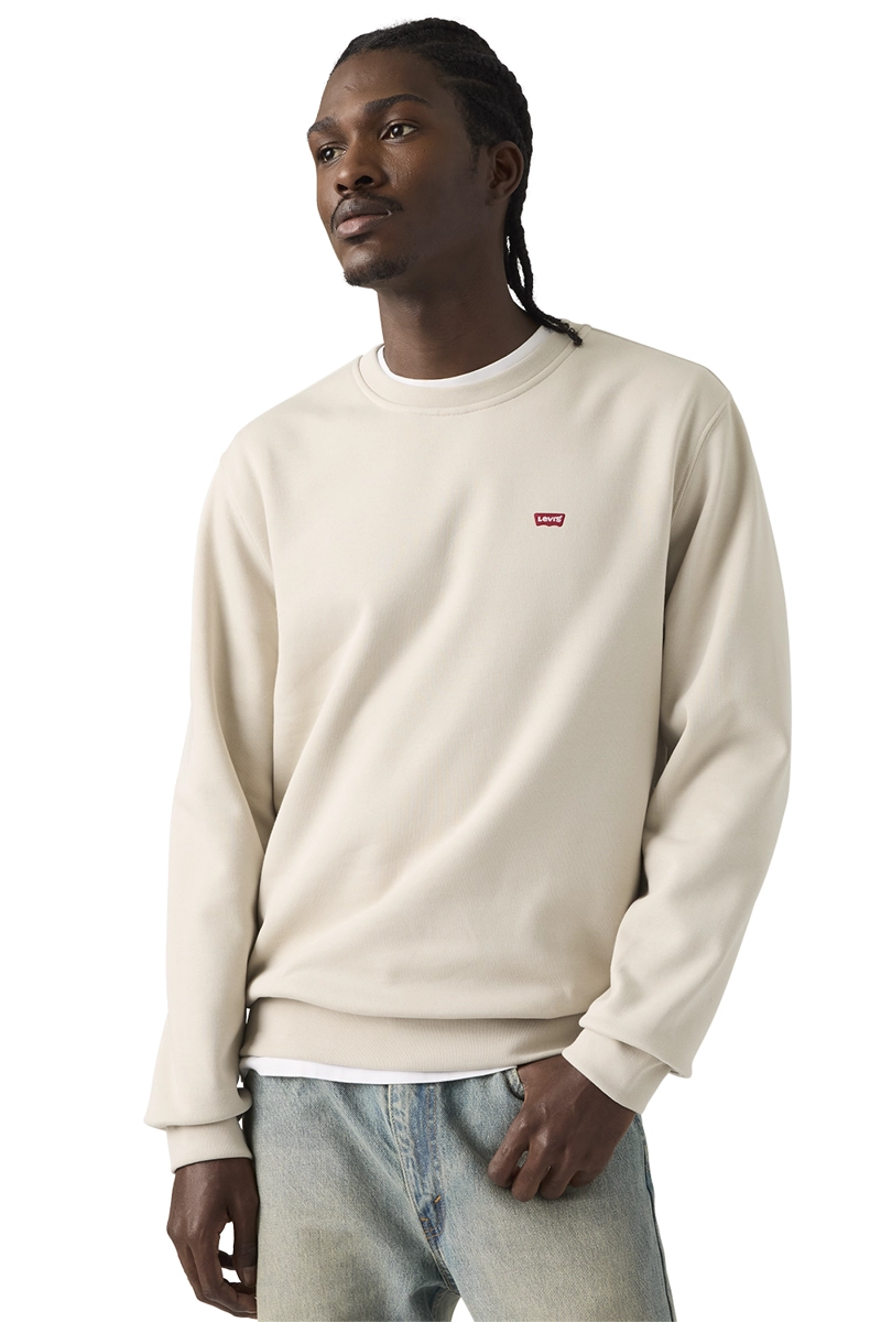 POLERON HOMBRE CORE CREW BEIGE LEVIS 34257-0074 - 3