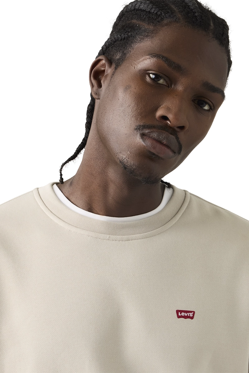 POLERON HOMBRE CORE CREW BEIGE LEVIS 34257-0074 - 4