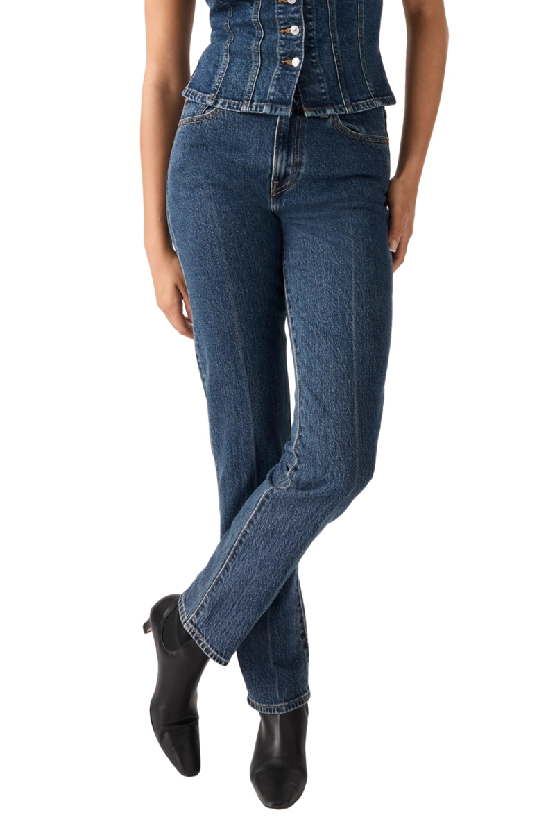 JEANS MUJER WEDGIE SLIM AZUL LEVIS 003NE-0008 - 1