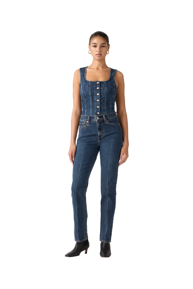 JEANS MUJER WEDGIE SLIM AZUL LEVIS 003NE-0008 - 4