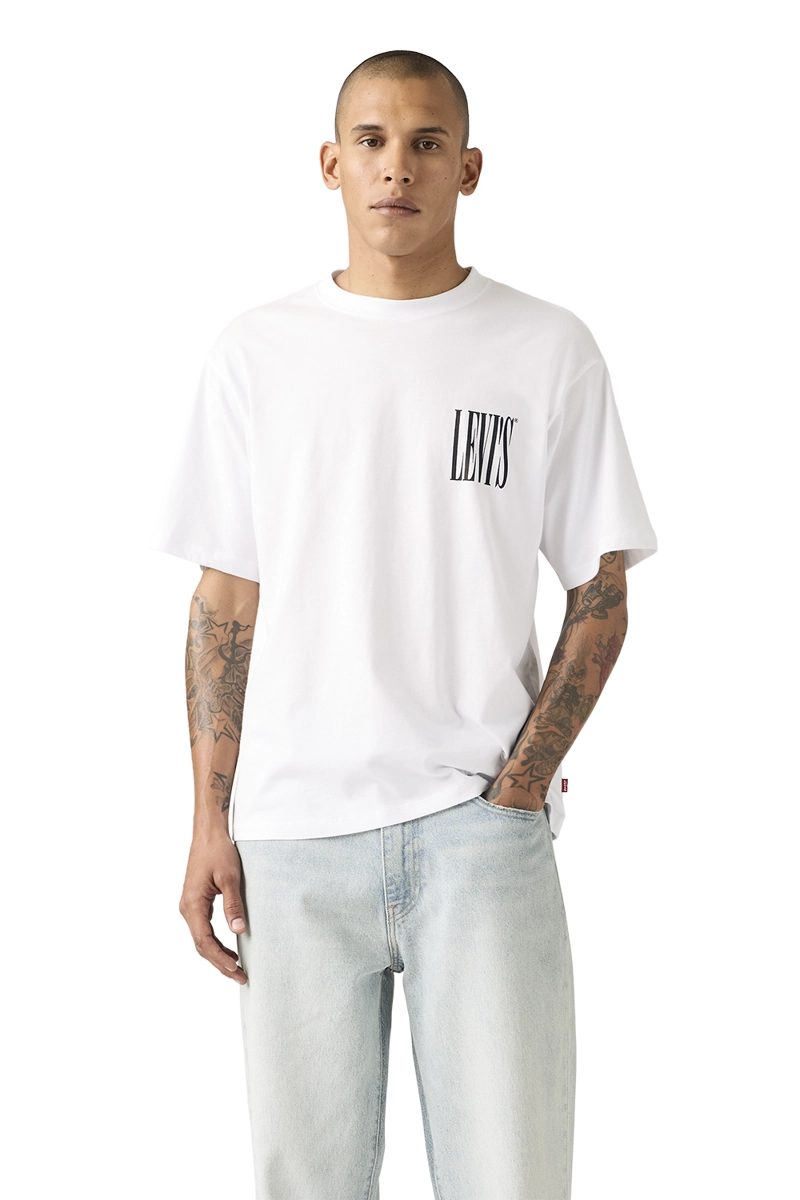 POLERA HOMBRE VINTAGE FIT GRAPHIC BLANCO LEVIS 87373-0394 - 1