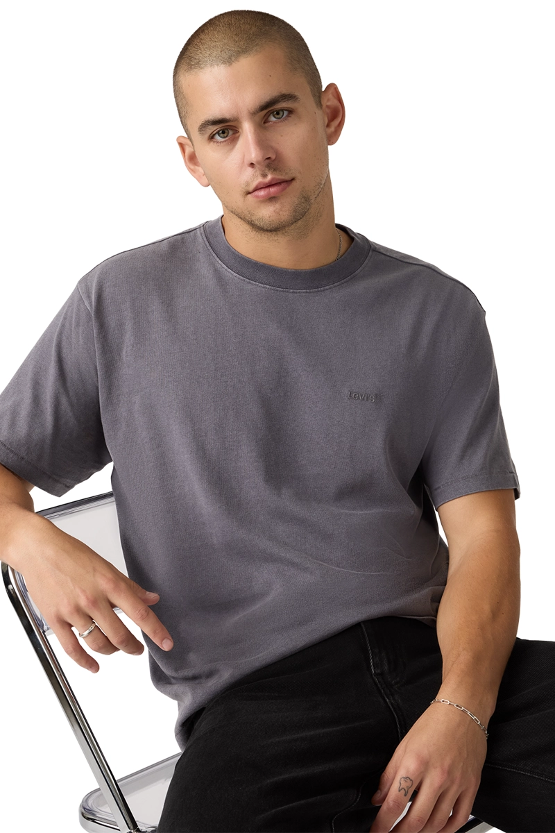 POLERA HOMBRE RED TAB VINTAGE TEE GRIS LEVIS A0637-0179 - 3