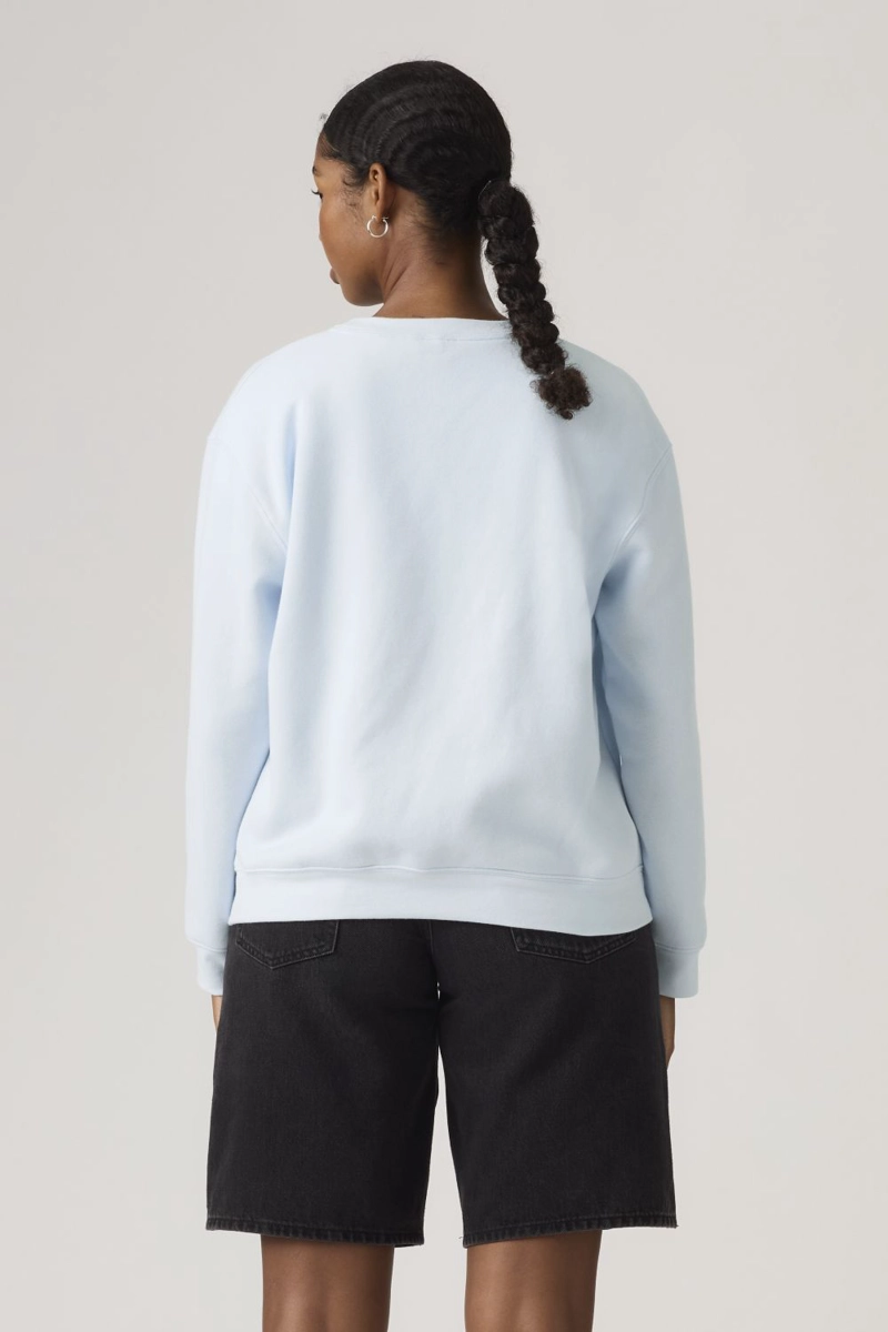 POLERON MUJER EVERYDAY SWEATSHIRT CELESTE LEVIS A5942-0060 - 2