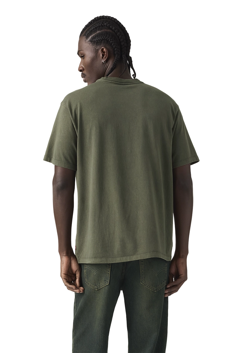 POLERA HOMBRE VINTAGE FIT GRAPHIC TEE VERDE LEVIS 87373-0395 - 2