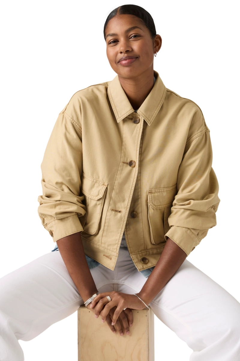 CHAQUETA MUJER MARLOWE UTILITY BEIGE LEVIS 005AS-0000 - 4