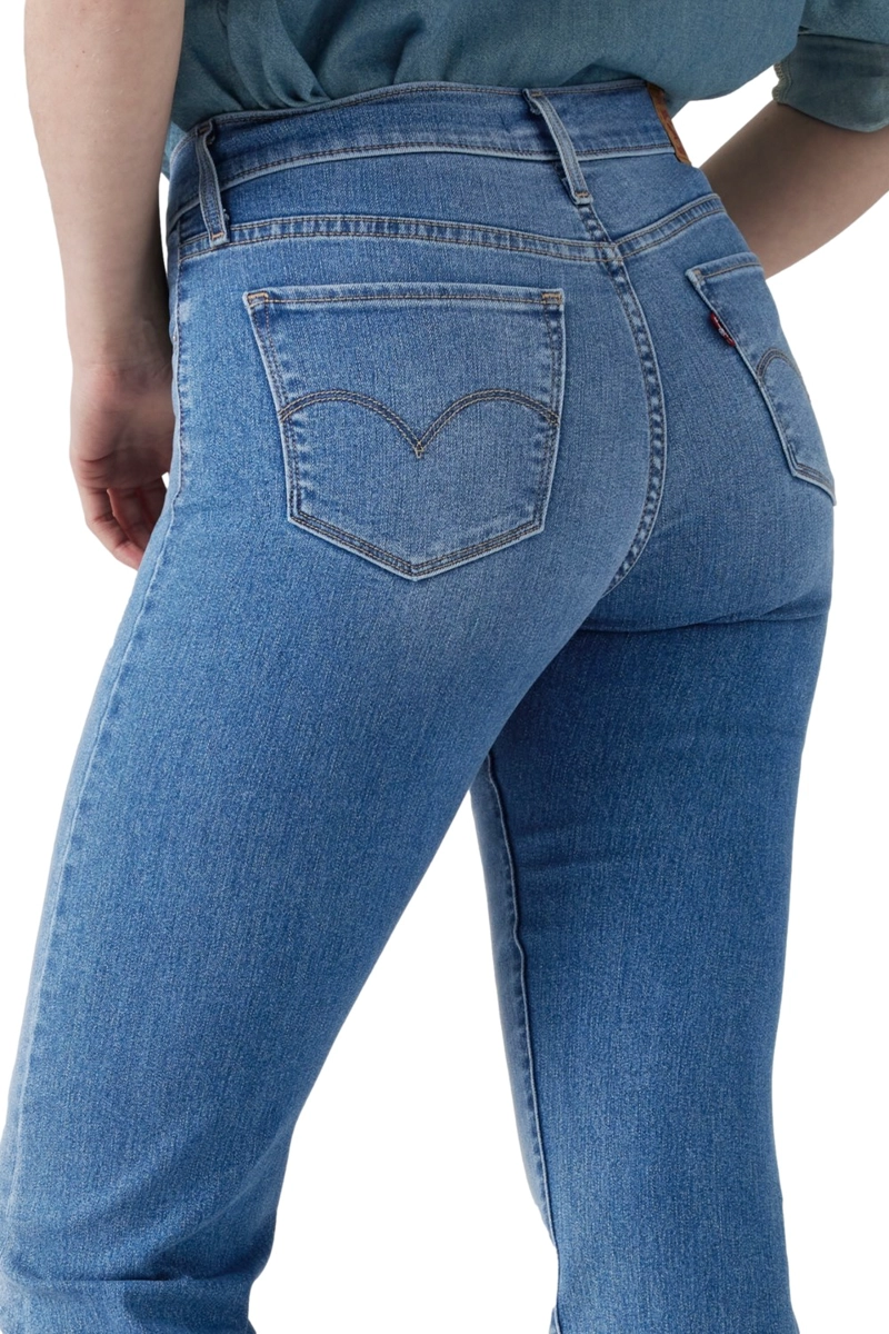 JEANS MUJER 314 SHAPING STRAIGHT AZUL LEVIS 19631-0298 - 5
