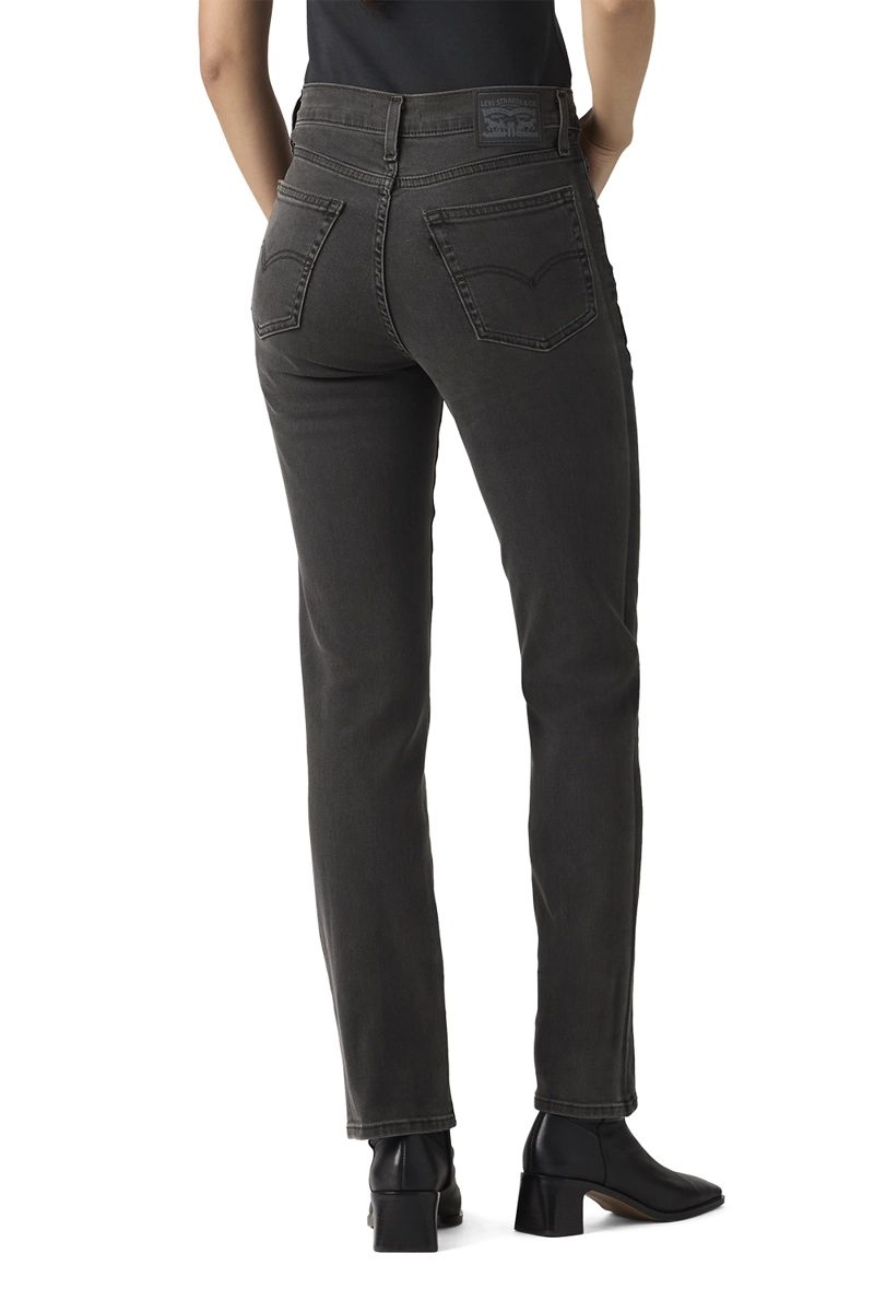 JEANS MUJER 724 HIGH RISE STRAIGHT NEGRO LEVIS 18883-0458 - 3