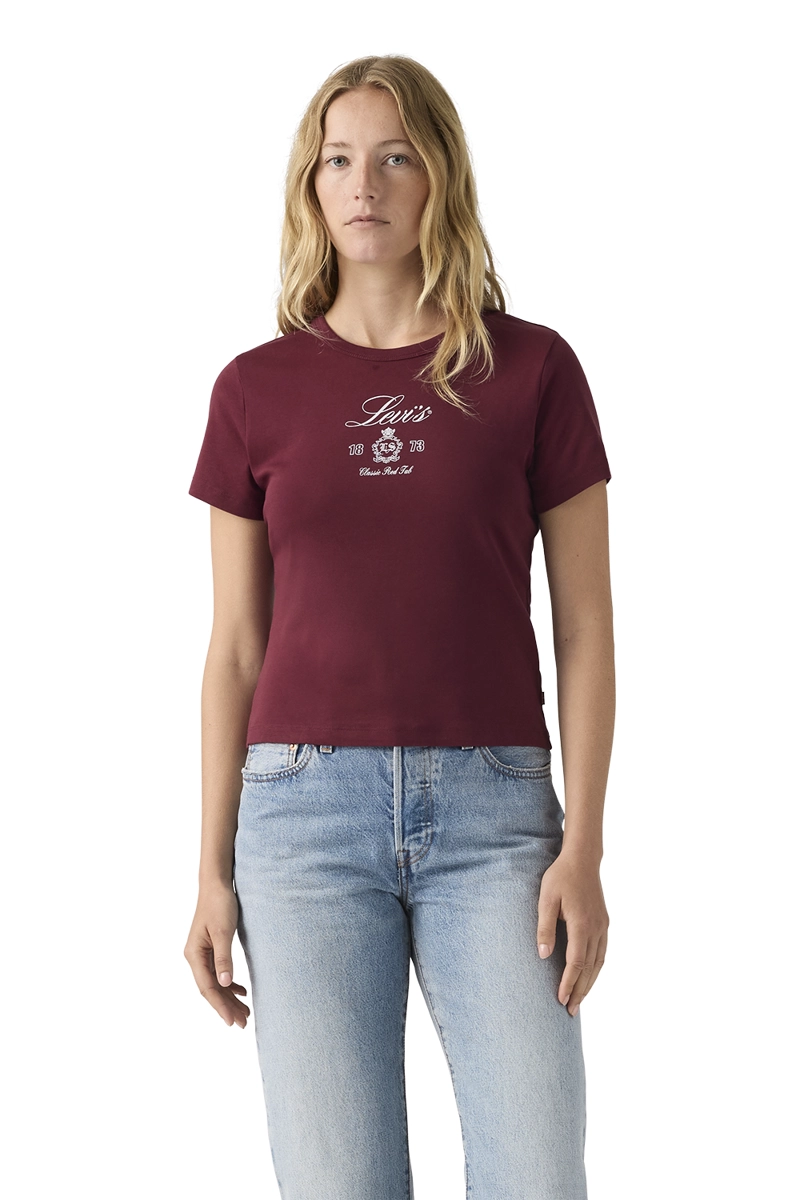 POLERA MUJER GRAPHIC RICKIE TEE BURDEO LEVIS 17944-0119 - 1
